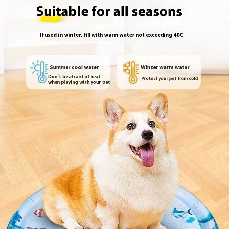 Water Bed For Your Furry Friends. Great For The Summer To Stay Cool