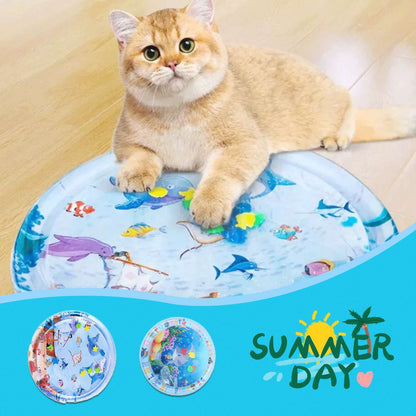 Water Bed For Your Furry Friends. Great For The Summer To Stay Cool